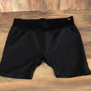 PINK Victoria's Secret Sport Black Bike Shorts XL               M625